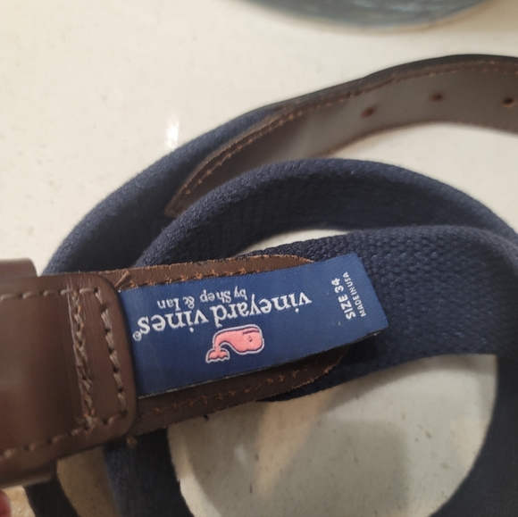 Vineyard vines belt Martha's Vineyard Map Sz 34 - Picture 4 of 8